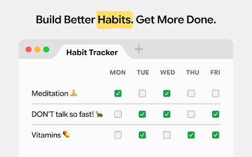 ManaJerry - Notepad, Planner and Habit Tracker screenshot