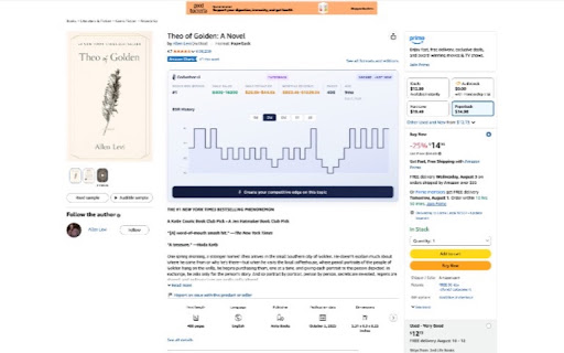 CoAuthor - Amazon Book Research screenshot