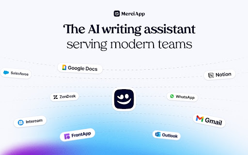 MerciApp - AI Writing Assistant screenshot