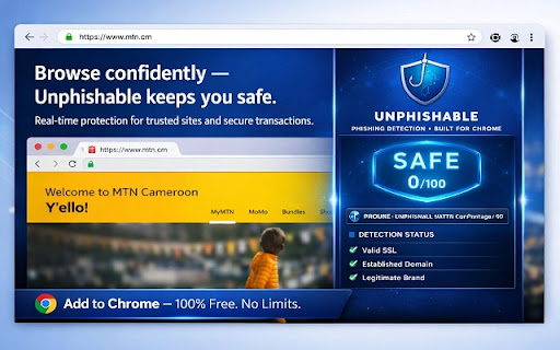 Unphishable screenshot