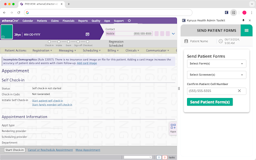Kyruus Health (formerly Epion Health) Admin Toolkit screenshot