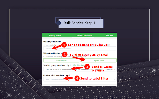 WARocket Sender:Rocket Sender - WAPI Sender screenshot