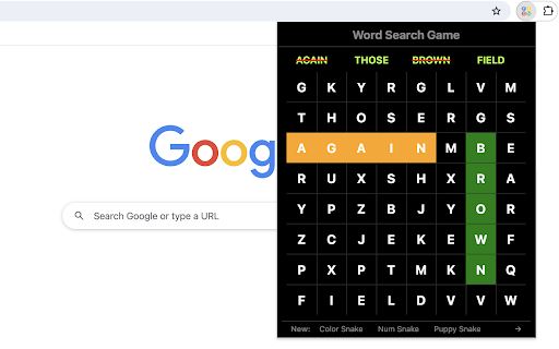 Word Search Game screenshot