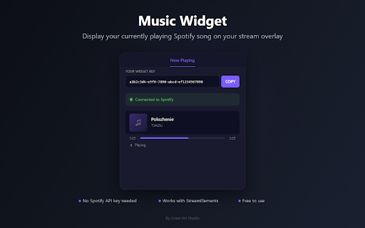 Music Widget screenshot