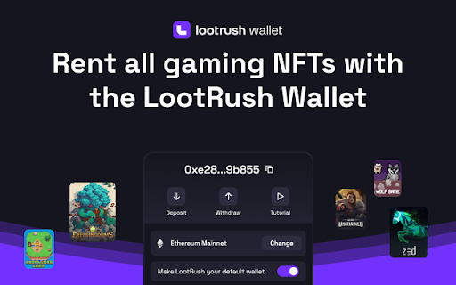 LootRush Wallet screenshot