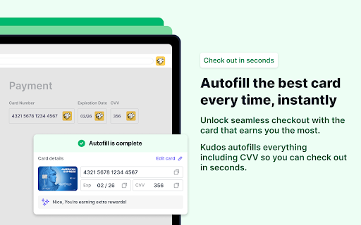 Kudos: Put Your Cards to Work screenshot