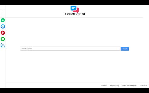 Messenger Central screenshot