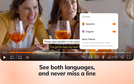 Lingopie: Learn Languages With TV Shows & Movies screenshot