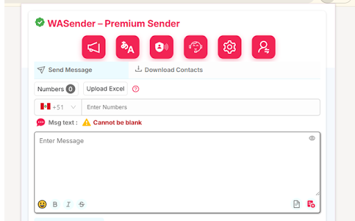 WASender – Premium  Sender screenshot
