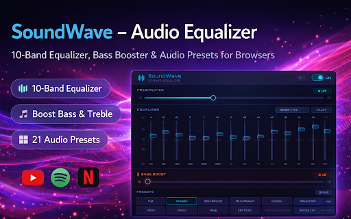 SoundWave - Audio Equalizer screenshot