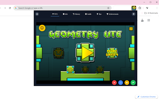 Geometry Dash Unblocked Game screenshot