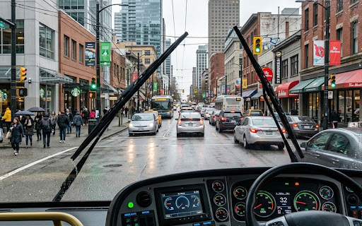 Play City Bus Driving 3D screenshot