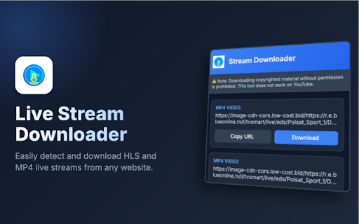 Live Stream Downloader & Recorder screenshot