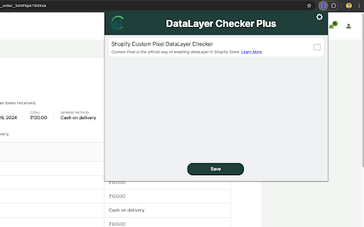 DataLayer Checker Plus screenshot