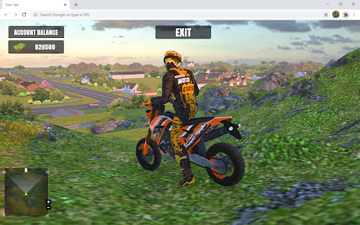Motocross Driving Simulator Game screenshot