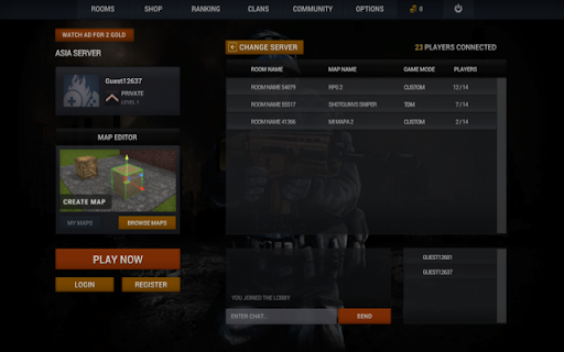 Combat Online screenshot