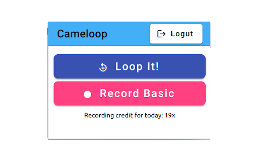 cameloop screenshot