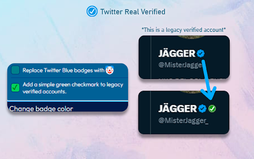 Twitter Real Verified screenshot