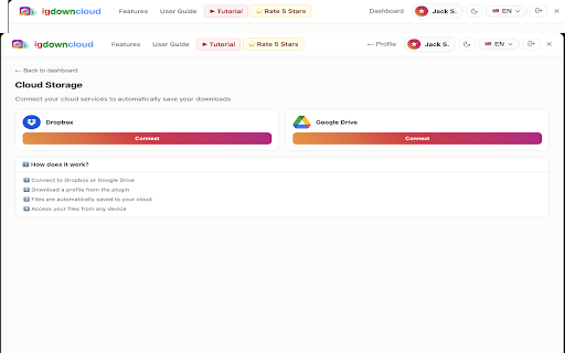 IgDownCloud – Instagram Bulk Downloader screenshot