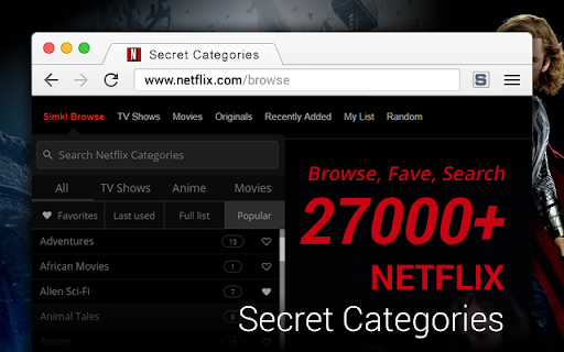 Enhancer for Netflix, Crunchyroll, etc screenshot