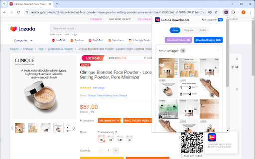Lazada Images Downloader screenshot