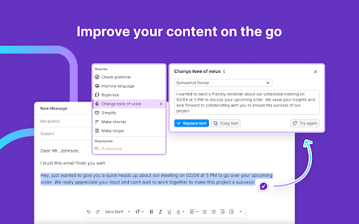 Semrush AI Writer and Editor screenshot