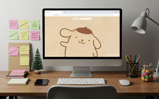 Pompompurin Live Wallpaper screenshot