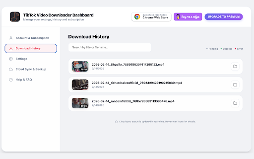 Video Downloader for tiktok - Video Saver for tiktok screenshot
