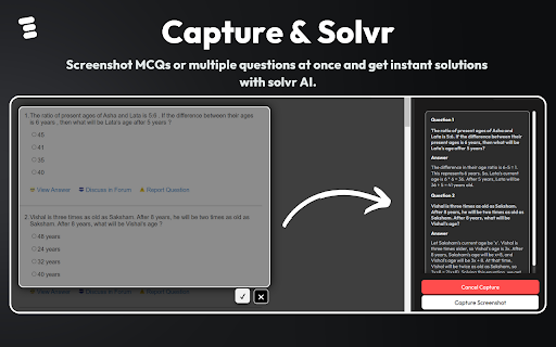 Solvr - Solve with AI screenshot