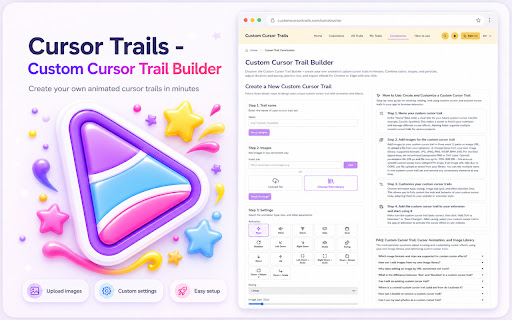 Cursor Trails - Custom Cursor Trails screenshot