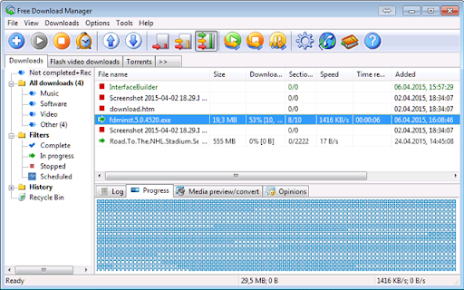 Free Download Manager screenshot