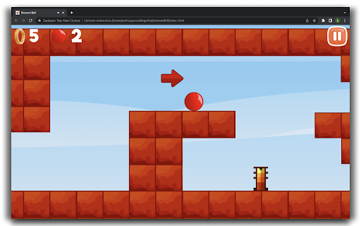 Bounce Ball - HTML5 Game screenshot