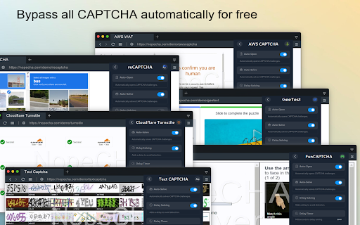 NopeCHA: CAPTCHA Solver screenshot