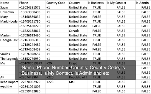 WAGroup - Download Group Phone Numbers screenshot