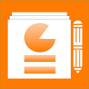 Presentation editor PPTWork for PPT slides icon
