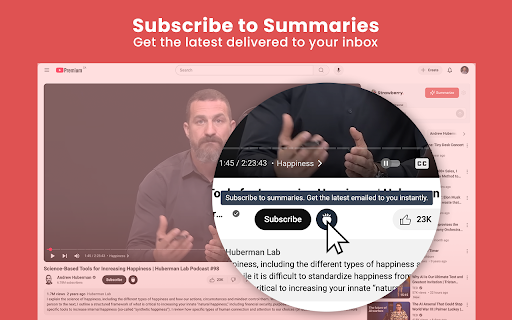 ChatGPT for YouTube – Strawberry screenshot
