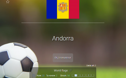 Studylib New Tab - Startpage with flashcards screenshot
