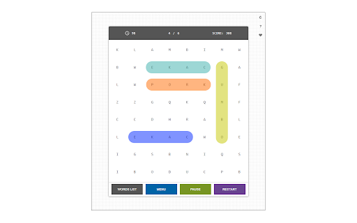 Word Search Puzzle screenshot