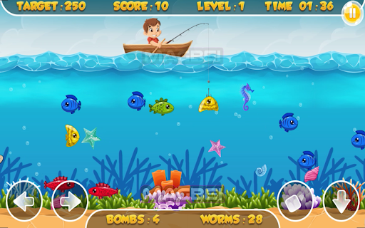 Fishing Frenzy Game - Runs Offline screenshot