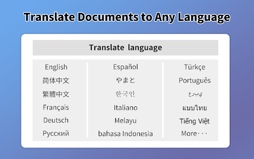 PowerPoint Translator - Translate PPT online screenshot