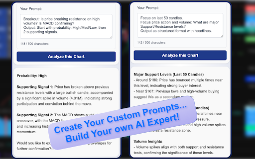 ChartLense: AI Chart Analysis & Journaling screenshot