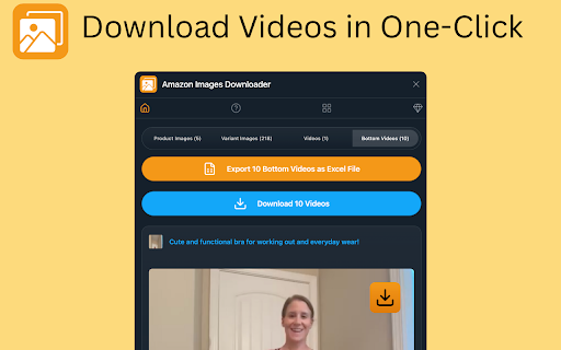 Amazon Images Downloader - Amazon Image & Video Downloader screenshot
