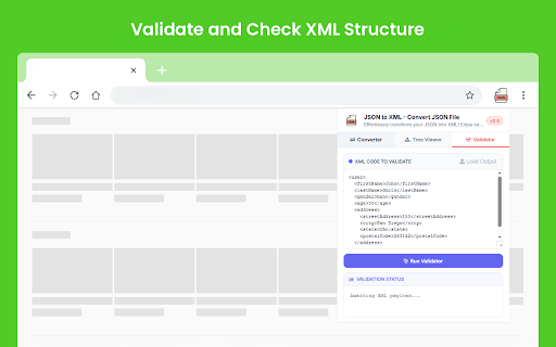 JSON to XML - Convert JSON File screenshot