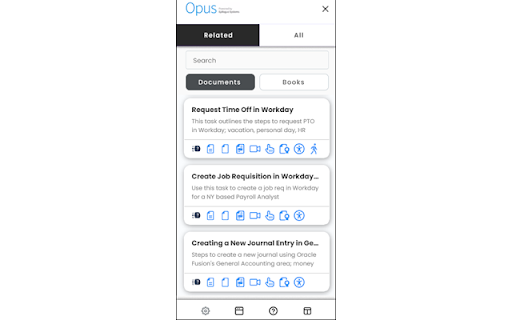 Opus Advisor screenshot