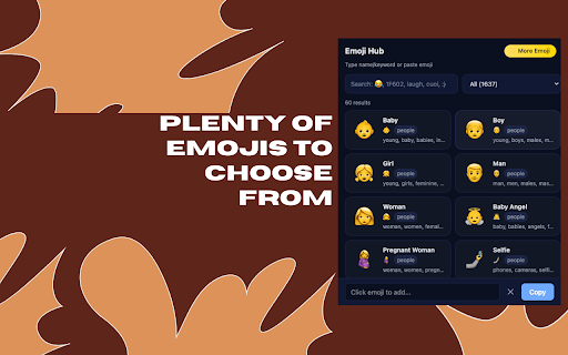 Emoji Hub screenshot