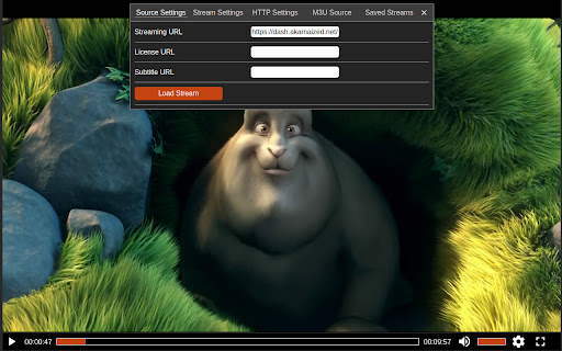 Native MPEG-Dash + HLS Playback screenshot