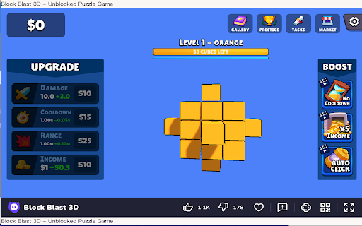 Block Blast 3D - Unblocked Puzzle Game screenshot