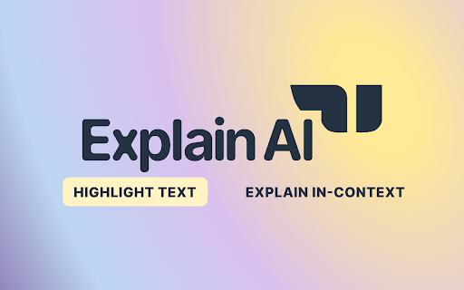 Explain AI - Explain anything in its context screenshot