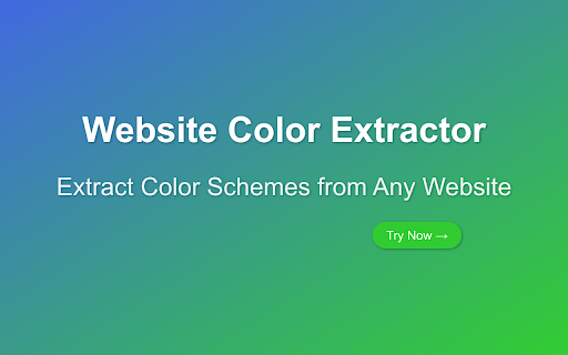 Website Color Extractor screenshot