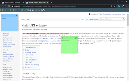 SingleFile screenshot